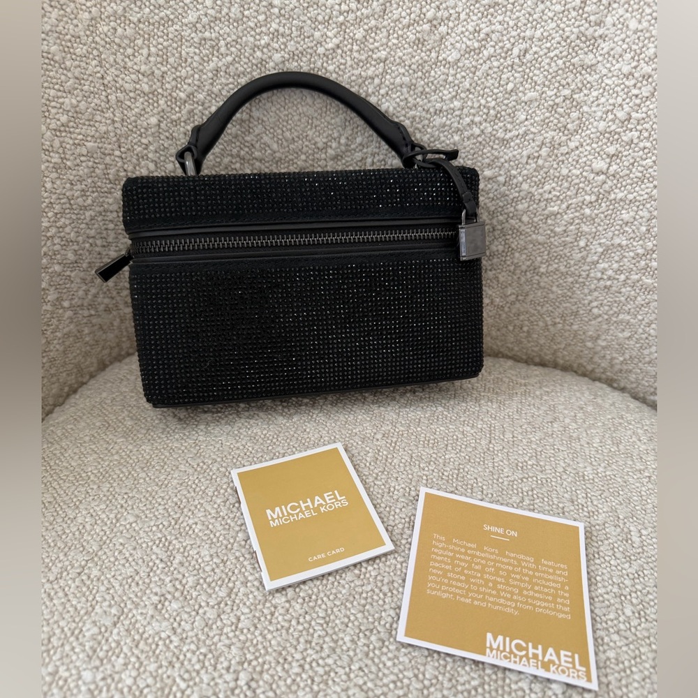 *NWT* Michael Kors Jana Extra-Small Leather Crossbody Bag